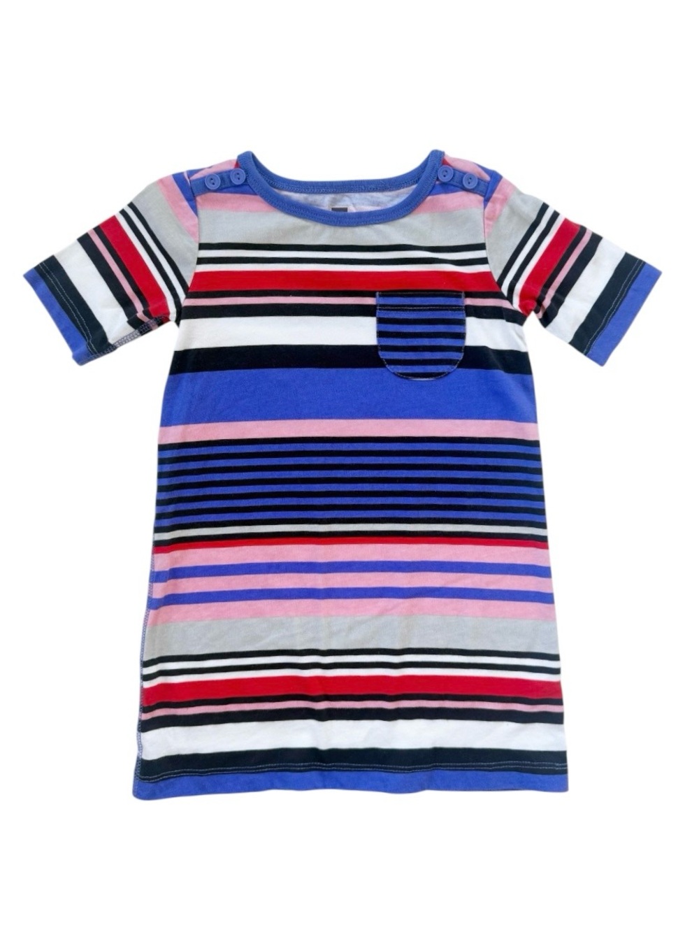 Tea Collection Striped T-Shirt Dress size 2
